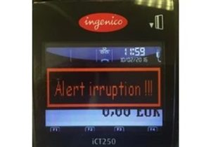 alert irruption incident ingenico